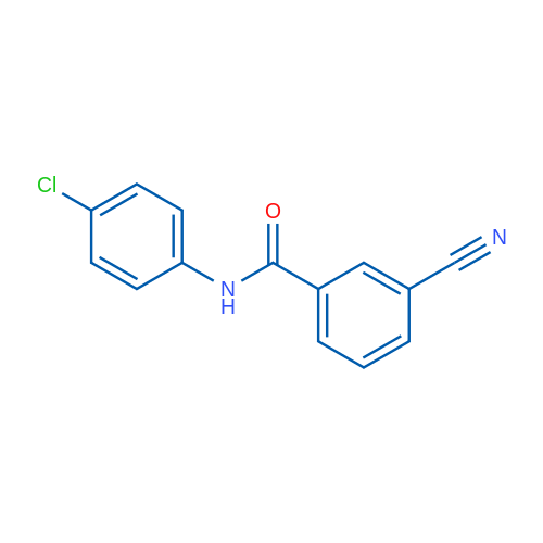 N-(4-Chlorophenyl)-3-cyanobenzamide 1g