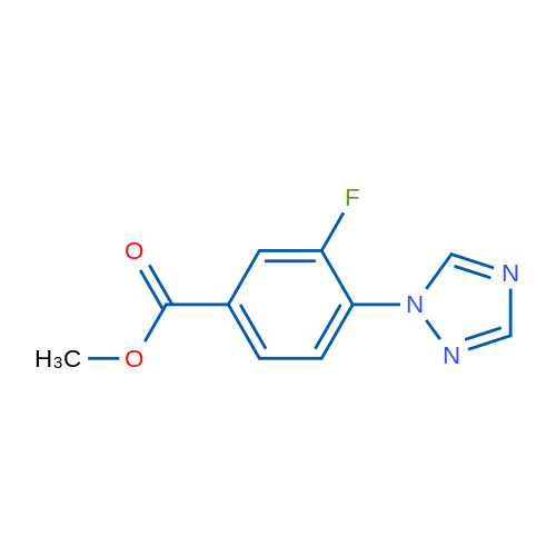 Methyl 3-fluoro-4-(1H-1,2,4-triazol-1-yl)benzoate 1g