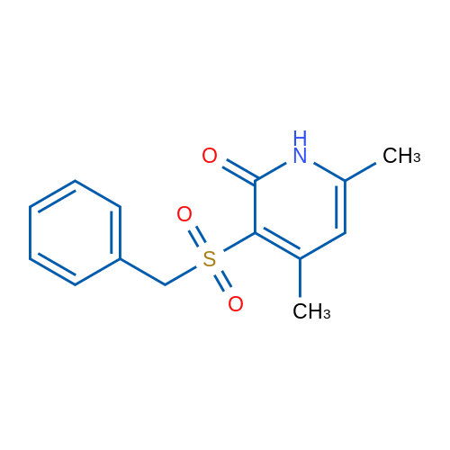 4,6-Dimethyl-3-phenylmethanesulfonyl-1,2-dihydropyridin-2-one 1g