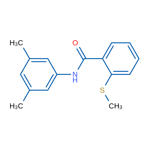 N-(3,5-Dimethylphenyl)-2-(methylsulfanyl)benzamide 25mg