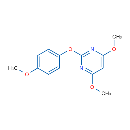 4,6-Dimethoxy-2-(4-methoxyphenoxy)pyrimidine 1g