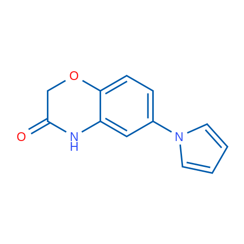 6-(1H-Pyrrol-1-yl)-3,4-dihydro-2H-1,4-benzoxazin-3-one 1g