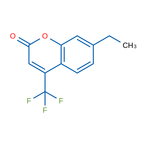 7-Ethyl-4-(trifluoromethyl)-2H-chromen-2-one 1g