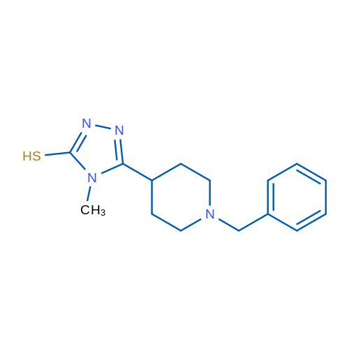 5-(1-Benzylpiperidin-4-yl)-4-methyl-4H-1,2,4-triazole-3-thiol 1g