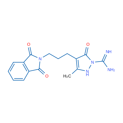4-(3-(1,3-Dioxoisoindolin-2-yl)propyl)-3-methyl-5-oxo-2,5-dihydro-1H-pyrazole-1-carboximidamide 5g