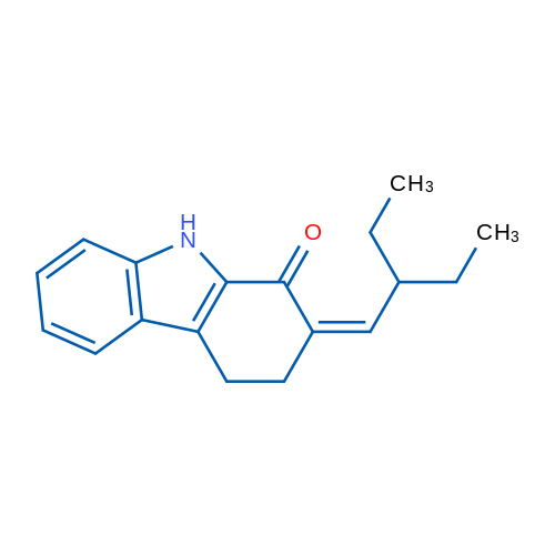 (2Z)-2-(2-Ethylbutylidene)-2,3,4,9-tetrahydro-1H-carbazol-1-one 1g