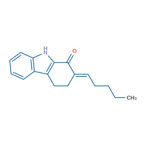 (2E)-2-Pentylidene-2,3,4,9-tetrahydro-1H-carbazol-1-one 1g