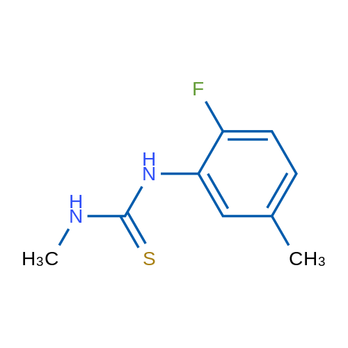 1-(2-Fluoro-5-methylphenyl)-3-methylthiourea 1g