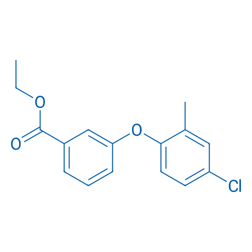 Ethyl 3-(4-chloro-2-methylphenoxy)benzoate 1g