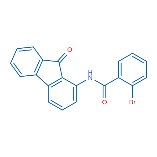 2-Bromo-N-(9-oxo-9H-fluoren-1-yl)benzamide 1g