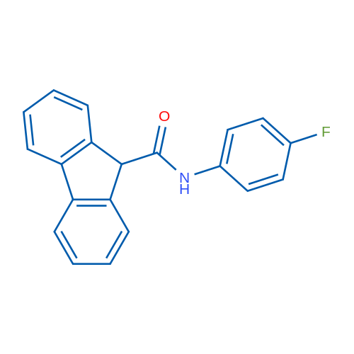N-(4-Fluorophenyl)-9H-fluorene-9-carboxamide 1g