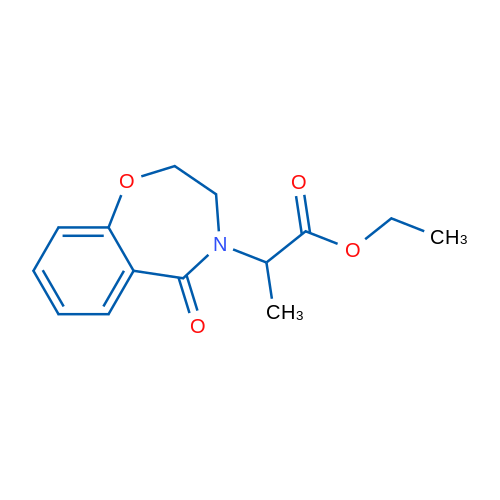 Ethyl 2-(5-oxo-2,3,4,5-tetrahydro-1,4-benzoxazepin-4-yl)propanoate 1g