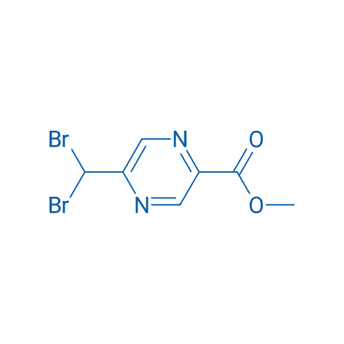 Methyl 5-(dibromomethyl)pyrazine-2-carboxylate 100mg
