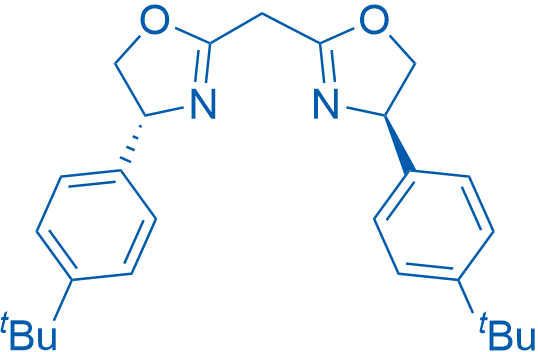 Bis((R)-4-(4-(tert-butyl)phenyl)-4,5-dihydrooxazol-2-yl)methane 1g