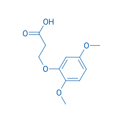 3-(2,5-Dimethoxyphenoxy)propanoic acid 100mg