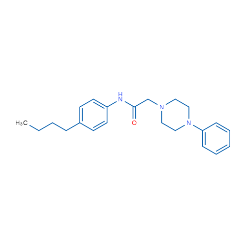 N-(4-Butylphenyl)-2-(4-phenylpiperazin-1-yl)acetamide 1g