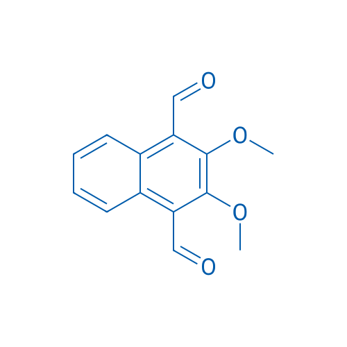 2,3-Dimethoxynaphthalene-1,4-dicarbaldehyde 100mg