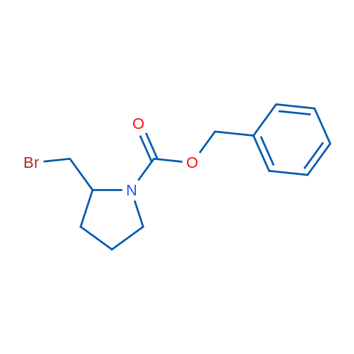 2-Bromomethyl-pyrrolidine-1-carboxylic acid benzyl ester 1g