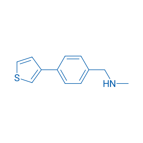 N-Methyl-1-(4-(thiophen-3-yl)phenyl)methanamine 1g