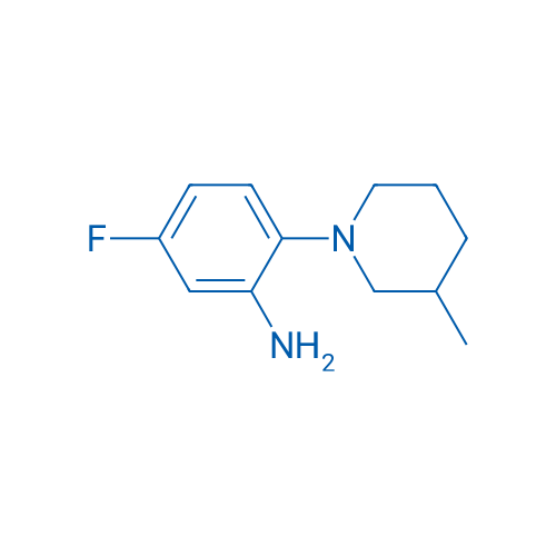 5-Fluoro-2-(3-methylpiperidin-1-yl)aniline 1g