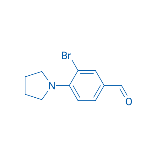 3-bromo-4-(pyrrolidin-1-yl)benzaldehyde 1g