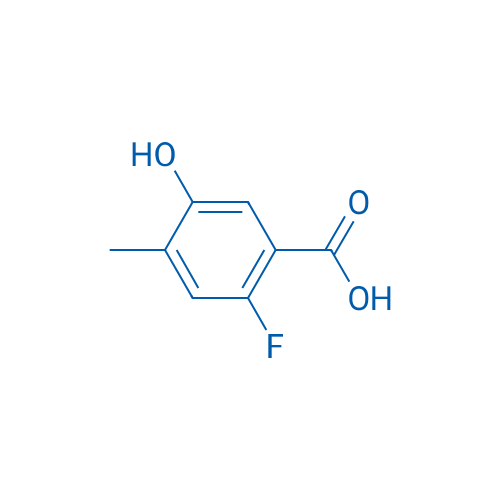 2-Fluoro-5-hydroxy-4-methylbenzoic acid 250mg