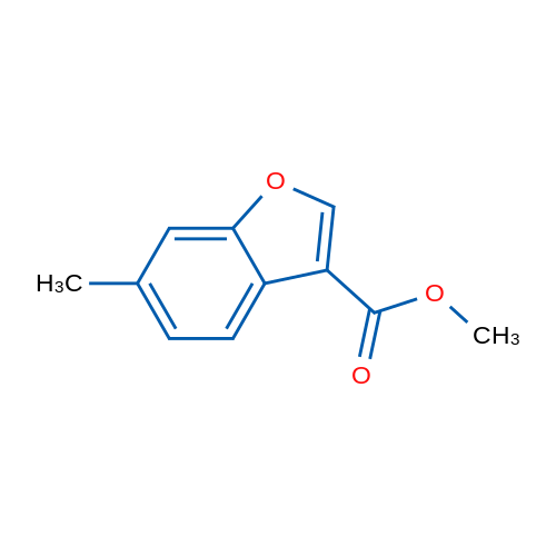 Methyl 6-methyl-1-benzofuran-3-carboxylate 1g