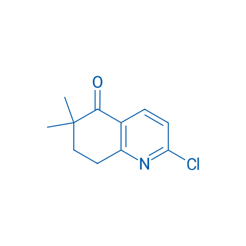 2-Chloro-6,6-dimethyl-7,8-dihydroquinolin-5(6H)-one 100mg