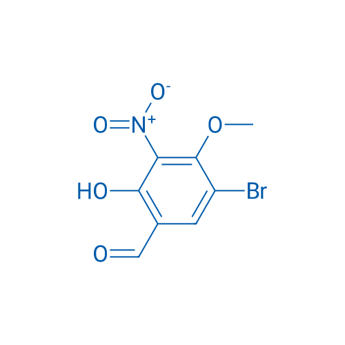 5-BROMO-2-HYDROXY-4-METHOXY-3-NITROBENZALDEHYDE 250mg