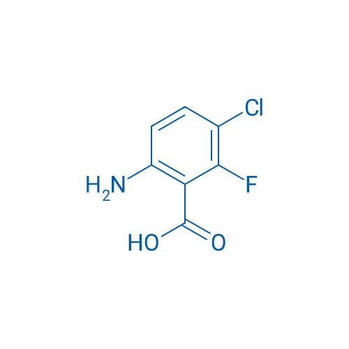 6-Amino-3-chloro-2-fluorobenzoic acid 250mg
