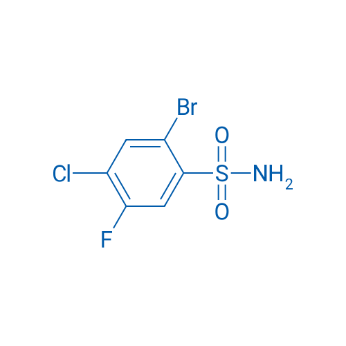 2-Bromo-4-chloro-5-fluorobenzenesulfonamide 1g