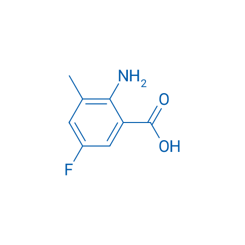 2-Amino-5-fluoro-3-methylbenzoic acid 250mg