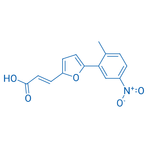 3-(5-(2-Methyl-5-nitrophenyl)furan-2-yl)acrylic acid 1g