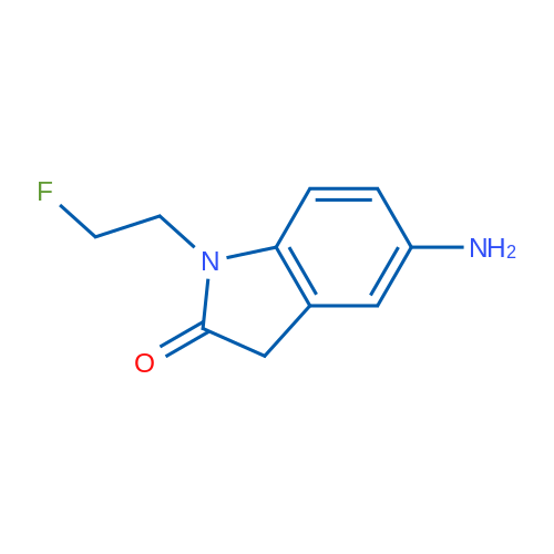 5-Amino-1-(2-fluoroethyl)-1,3-dihydro-2h-indol-2-one 1g