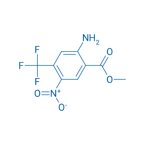Methyl 2-amino-5-nitro-4-(trifluoromethyl)benzoate 250mg
