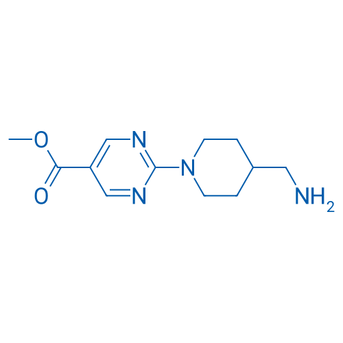 Methyl 2-(4-(aminomethyl)piperidin-1-yl)pyrimidine-5-carboxylate 1g