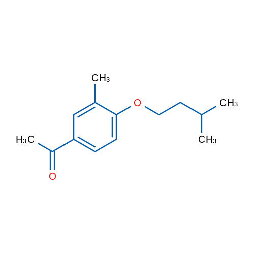 1-(4-(Isopentyloxy)-3-methylphenyl)ethanone 1g
