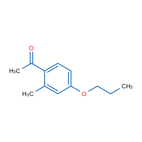 1-(2-Methyl-4-propoxyphenyl)ethanone 1g