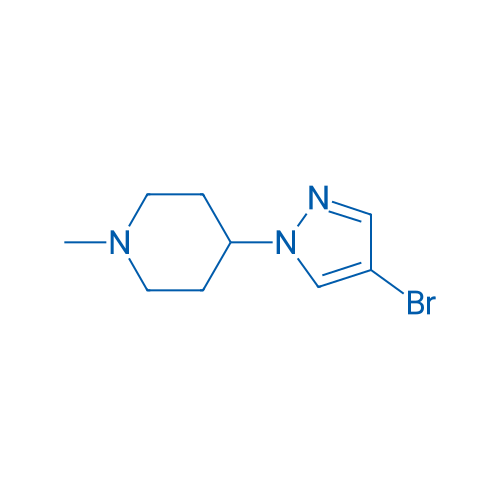 4-(4-Bromo-1H-pyrazol-1-yl)-1-methylpiperidine 1g