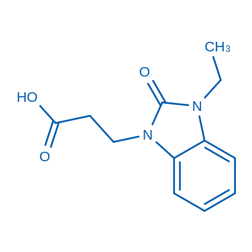 3-(3-Ethyl-2-oxo-2,3-dihydro-1H-1,3-benzodiazol-1-yl)propanoic acid 100mg