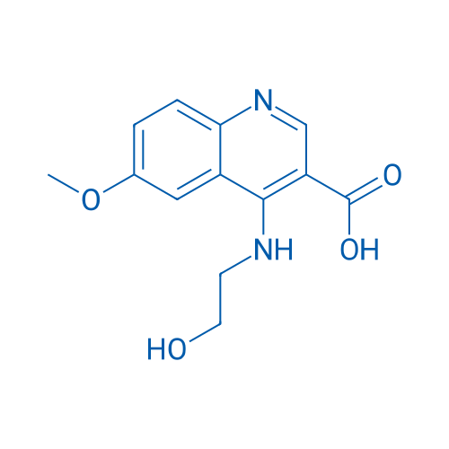 4-((2-Hydroxyethyl)amino)-6-methoxyquinoline-3-carboxylic acid 1g