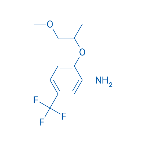 2-((1-Methoxypropan-2-yl)oxy)-5-(trifluoromethyl)aniline 1g