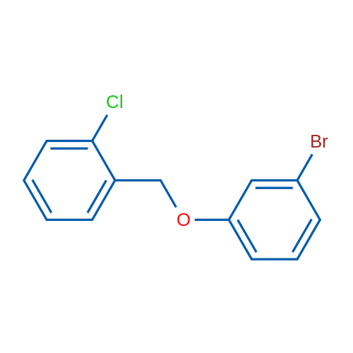 1-((3-Bromophenoxy)methyl)-2-chlorobenzene 1g