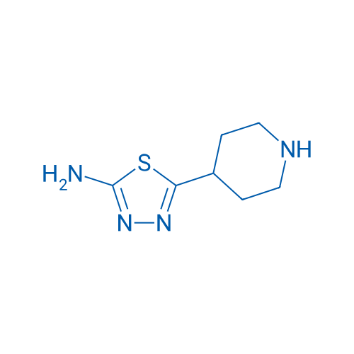 5-(Piperidin-4-yl)-1,3,4-thiadiazol-2-amine 10g