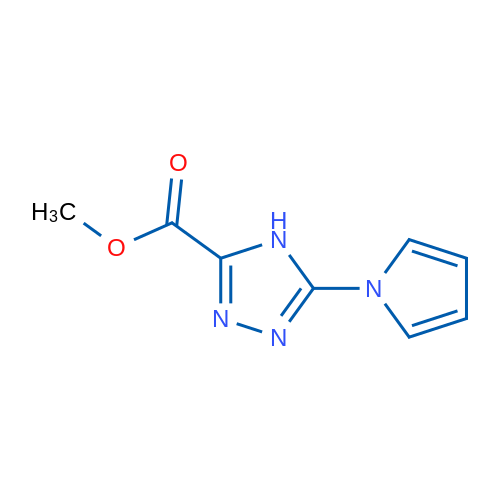 MEthyl 5-(1h-pyrrol-1-yl)-4h-1,2,4-triazole-3-carboxylate 1g