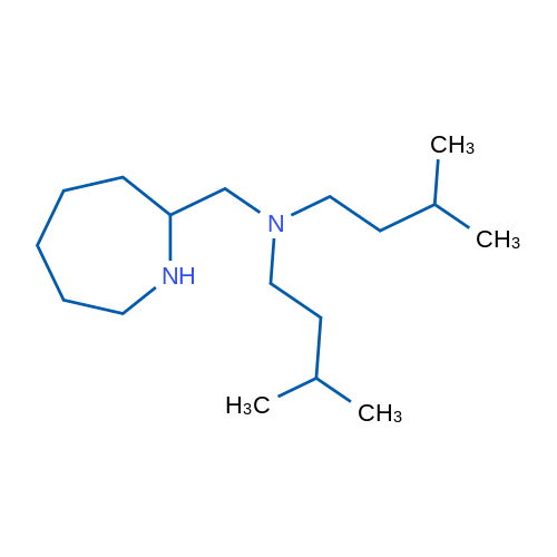 N-(Azepan-2-ylmethyl)-N-isopentyl-3-methylbutan-1-amine 1g