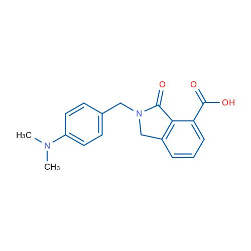 2-(4-(Dimethylamino)benzyl)-3-oxoisoindoline-4-carboxylic acid 1g