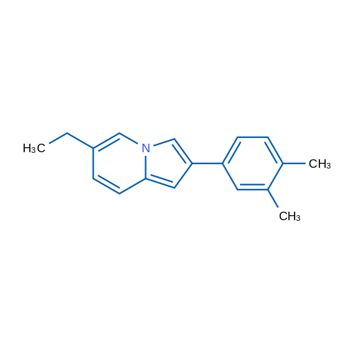 2-(3,4-Dimethylphenyl)-6-ethylindolizine 1g