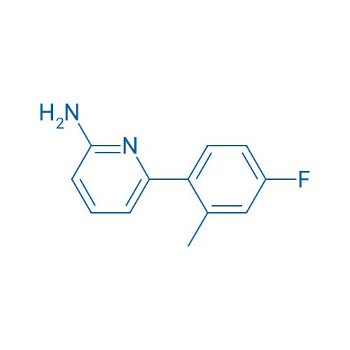 2-Amino-6-(4-fluoro-2-methylphenyl)pyridine 5g