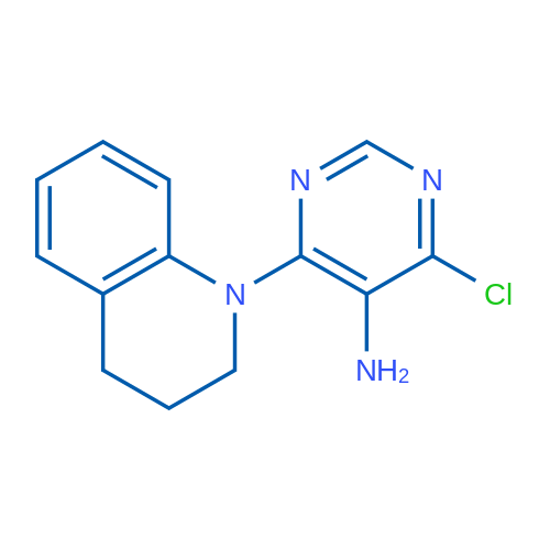 4-Chloro-6-(3,4-dihydroquinolin-1(2H)-yl)pyrimidin-5-amine 1g